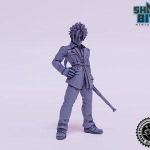 Classic JRPG Miniature Terry, 32mm scale 3D printed Tabletop RPG for Dungeons & Dragons, Pathfinder, and more by RN Estudio