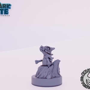 Kaijumon Cubone 3D Printed Miniature | Designed by Kaijumon Miniatures | Resin Printed | Unpainted Miniature