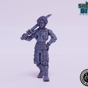 Classic JRPG Miniature Vaan, 32mm scale 3D printed Tabletop RPG for Dungeons & Dragons, Pathfinder, and more by RN Estudio
