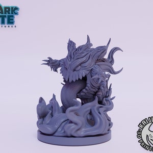 Kaijumon Gengar 3D Printed Miniature | Designed by Kaijumon Miniatures | Resin Printed | Unpainted Miniature