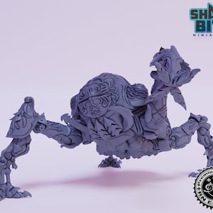 Classic JRPG Miniature Omega, 32mm scale 3D printed Tabletop RPG for Dungeons & Dragons, Pathfinder, and more by RN Estudio