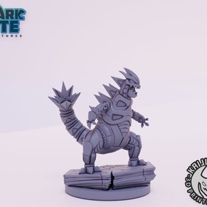 Kaijumon Iron Thorns 3D Printed Miniature | Designed by Kaijumon Miniatures | Resin Printed | Unpainted Miniature