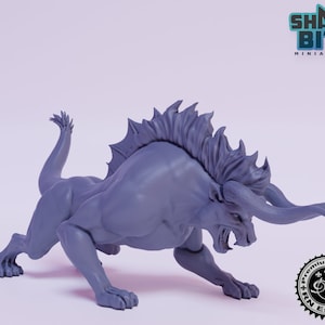 Classic JRPG Character Miniature Bemozzur, 32mm scale 3D printed Tabletop RPG for Dungeons & Dragons, Pathfinder, and more by RN Estudio