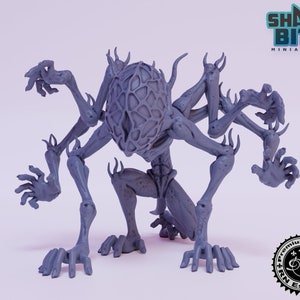 RPG Monster Miniature Tanauga, 32mm Scale 3D printed Tabletop RPG for Dungeons & Dragons, Pathfinder, and more by RN Estudio