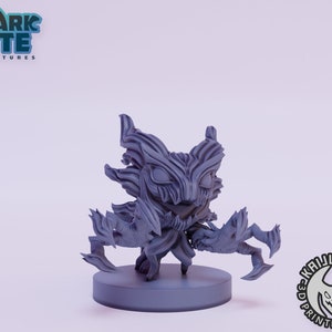 Kaijumon Haunter 3D Printed Miniature | Designed by Kaijumon Miniatures | Resin Printed | Unpainted Miniature