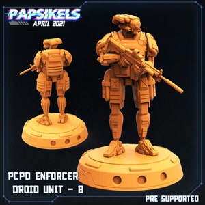 Enforcer Droids - Star Wars Legion compatible 3D Printed Resin Enforcer Droids - Star Wars Legion compatible 3D Printed Resin