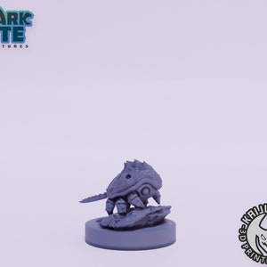 Kaijumon Kabuto 3D Printed Miniature | Designed by Kaijumon Miniatures | Resin Printed | Unpainted Miniature