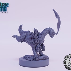 Kaijumon Bayleaf 3D Printed Miniature | Designed by Kaijumon Miniatures | Resin Printed | Unpainted Miniature