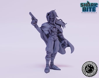 Clásico JRPG Miniatura Victor Tinevale, RPG de mesa impreso en 3D a escala de 32 mm para Dungeons & Dragons, Pathfinder y más por RN Estudio