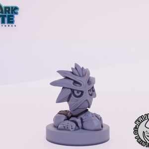 Kaijumon Pupitar 3D Printed Miniature | Designed by Kaijumon Miniatures | Resin Printed | Unpainted Miniature
