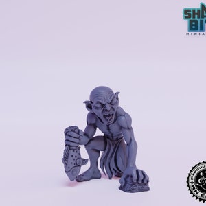 Against the Shadows Squeez Miniature, 32mm scale 3D printed Tabletop RPG for DnD, Pathfinder, and more by RN Estudio