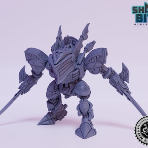 Classic JRPG Miniature Crimson Mare, 32mm scale 3D printed Tabletop RPG for Dungeons & Dragons, Pathfinder, and more by RN Estudio