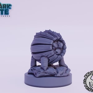 Kaijumon Shelgon 3D Printed Miniature | Designed by Kaijumon Miniatures | Resin Printed | Unpainted Miniature