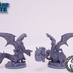 Kaijumon NEW Charizard 3D Printed Miniature | Designed by Kaijumon Miniatures | Resin Printed | Unpainted Miniature