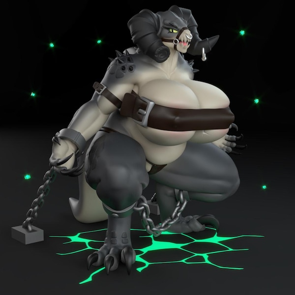 Clawed Death Monster Pin Up Figurine or Model Kit by General Buta