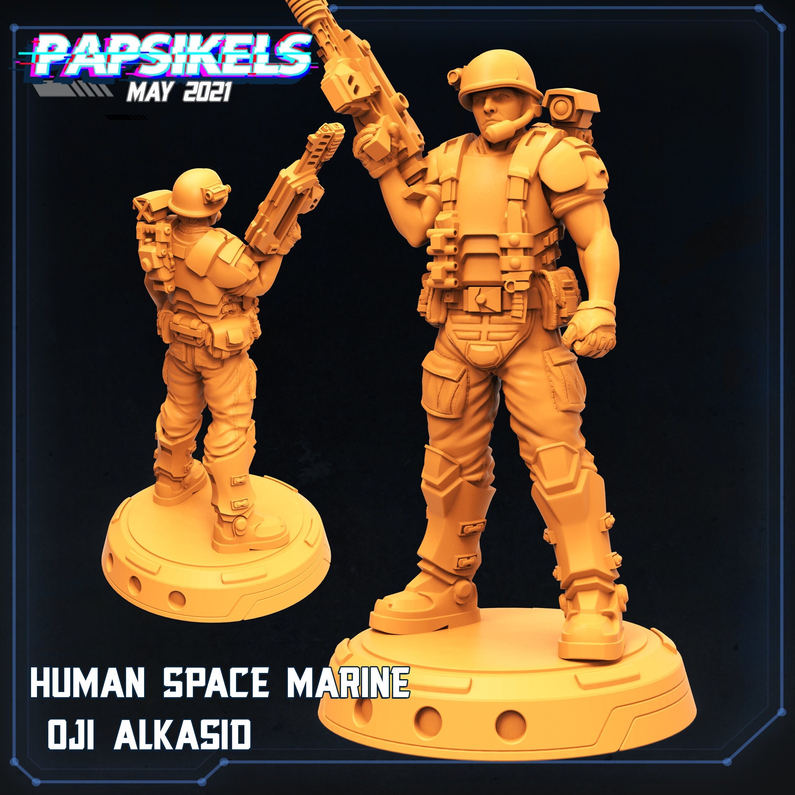 Pathfinder Cthulhu War Gaming Dungeons and dragons Alien Space Marine Space Crew Alkasid Pose A Miniature Tabletop Pathfinder Cthulhu War Gaming Dungeons and dragons Alien Space Marine Space Crew Alkasid Pose A Miniature Tabletop