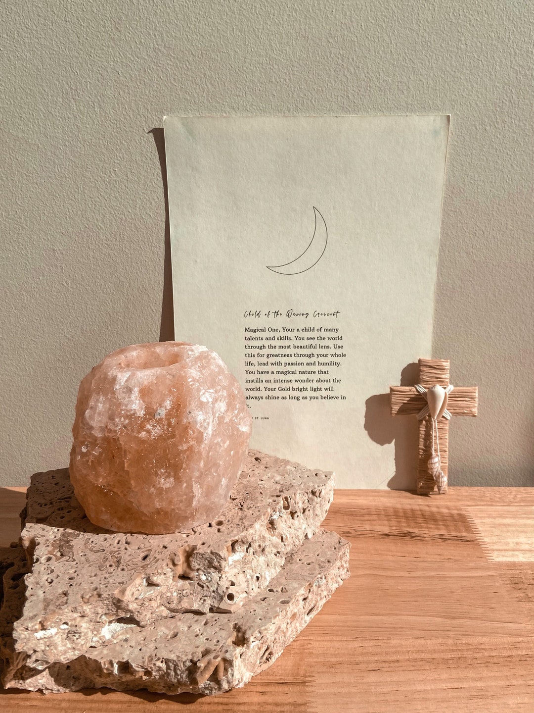 Himalayan Rock Salt Crystal Tea Light Candle Holder Salt Lamp Etsy Australia