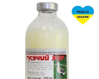 Goose Fat 250ml/8.45oz 100% Natural Organic Refined