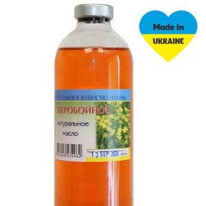 Johanniskrautöl 250 ml, 100 % natürlich, biologisch, kaltgepresst, unraffiniert