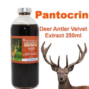 Pantocrin Deer Antler Velvet Extract 250ml Пантокрин