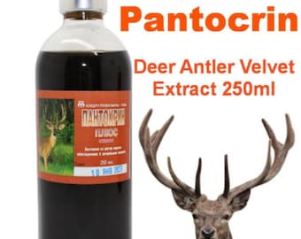 Pantocrin Deer Antler Velvet Extract 250ml Пантокрин