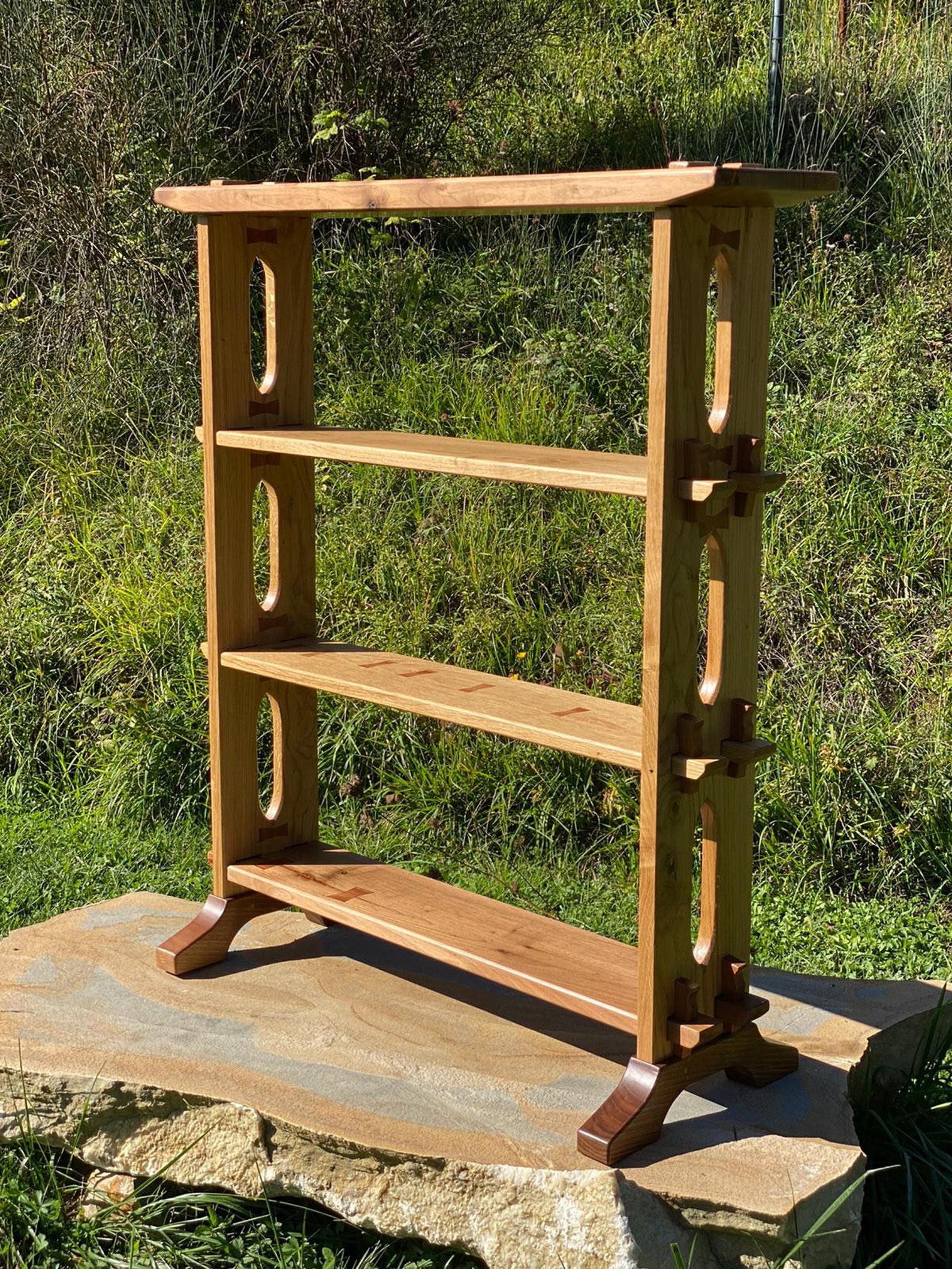 The Japanese Bookshelf Traditional Knockdown Joinery Etsy