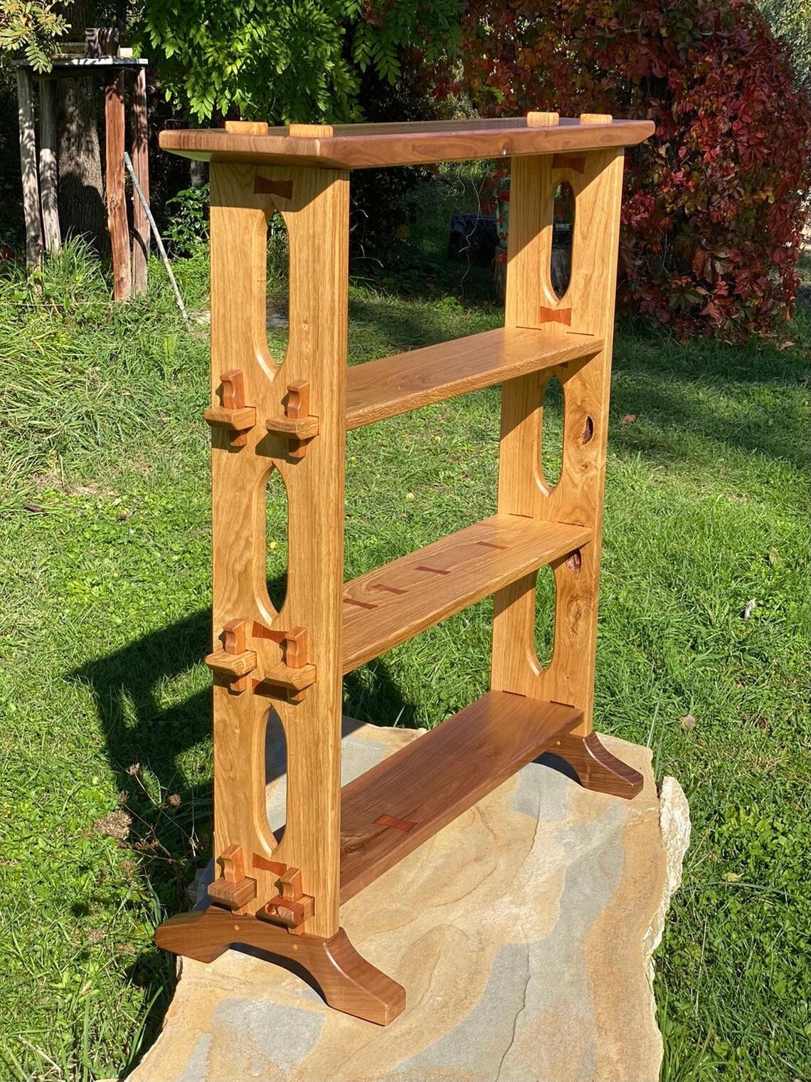 The Japanese Bookshelf Traditional Knockdown Joinery Etsy