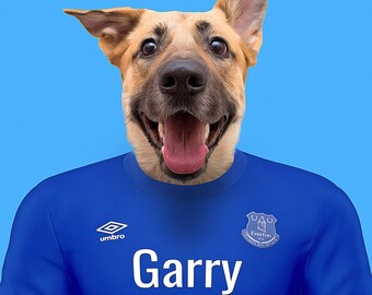 everton dog coat