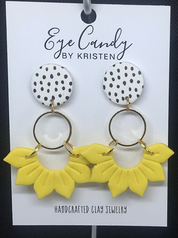 Fun polymer clay earrings best sale