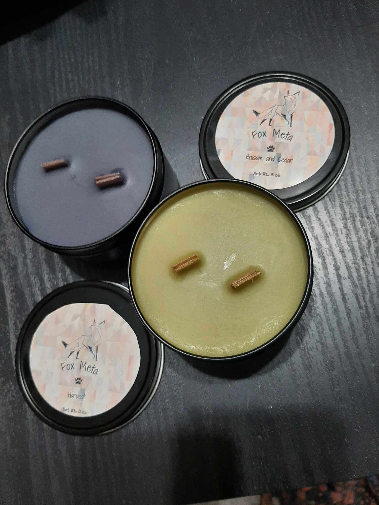 Homemade COLORED 8oz 10oz and 14oz Candles Soy Paraffin Etsy