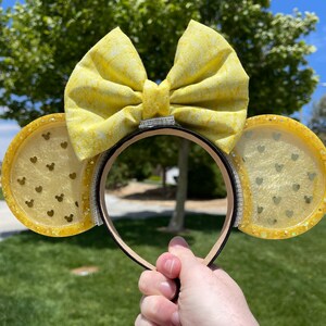 Yellow Mouse Ears - Gold - Monochromatic Rainbow - LGBTQ+ Pride Collection - Disneybound