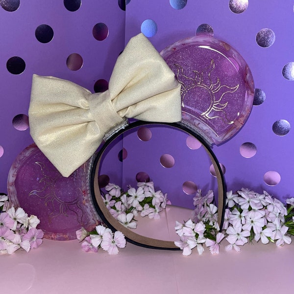 Rapunzel Mouse Ears - Tangled Mouse Ears - Princess Character Headband - Interchangeable - Disneybound