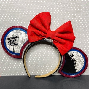 Newsies Mouse Ears - Broadway Musical - Theatre Kid - Character Headband - Interchangeable - Disneybound