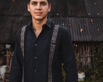 Guayabera Kleid Etsy