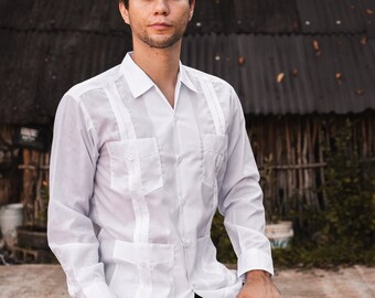 Guayabera Kleid Etsy