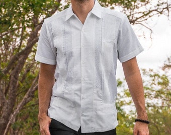 Guayabera Hemd Etsy