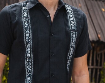 Guayabera Kleid Etsy
