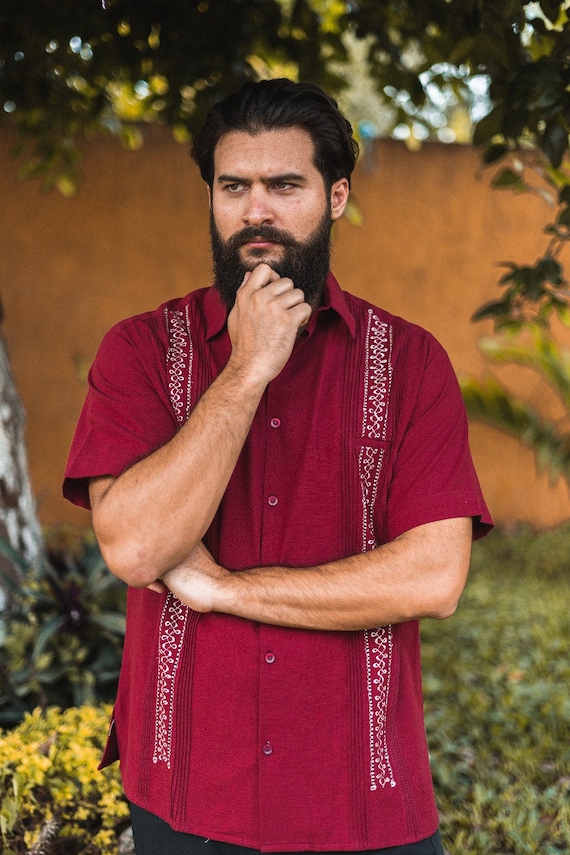 Handmade Guayabera Shirt for Men 