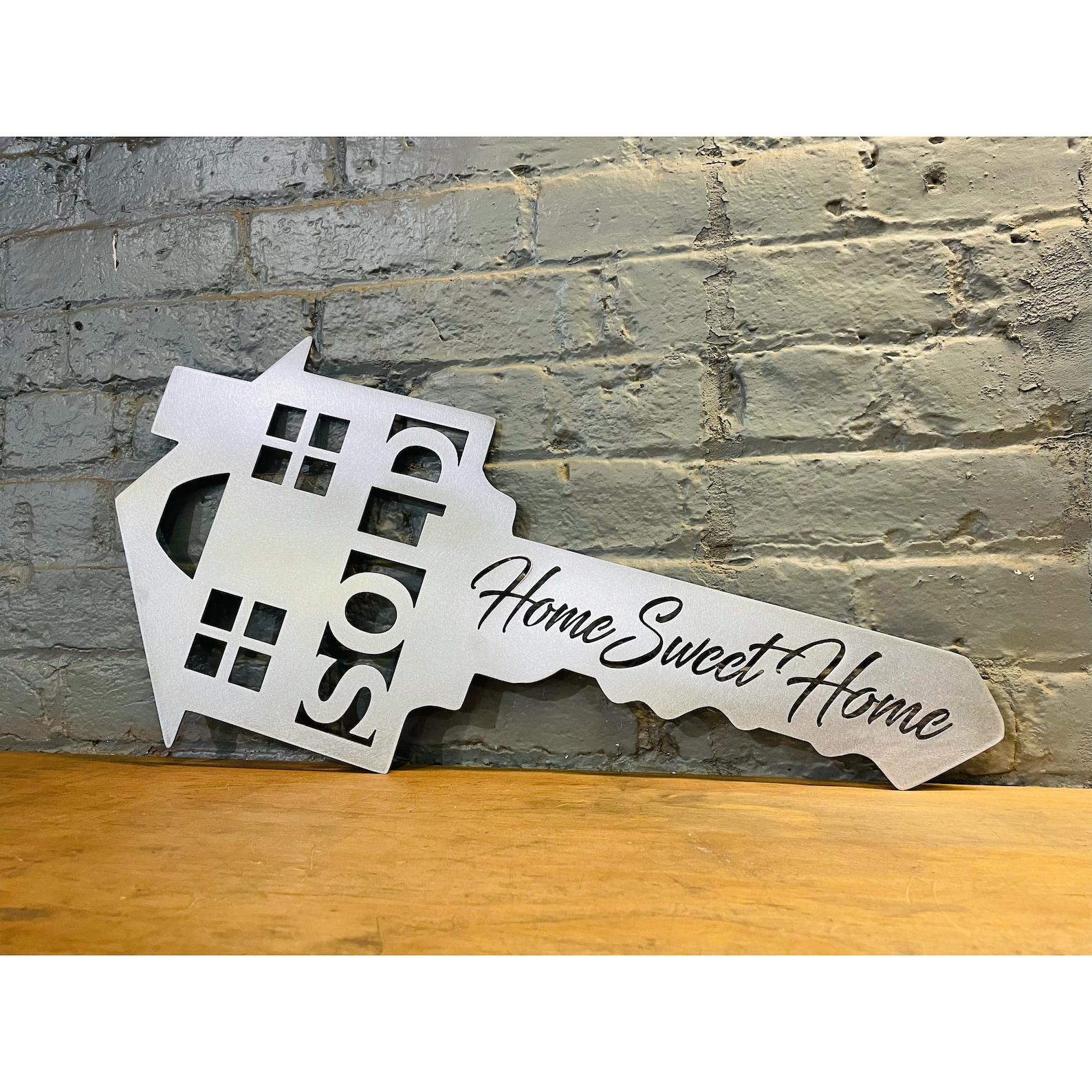 Metal Real Estate Agent Sold Sign Key Shaped Sold Sign Etsy