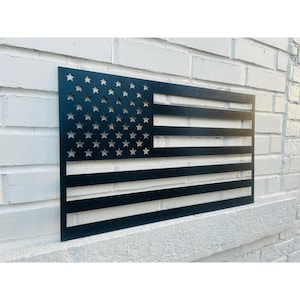 United States Metal Flag, Metal American Flag, Gifts For Him, Military Gift, Patriotic Gift, Father&#39;s Day Gift, Veteran&#39;s Day Gift