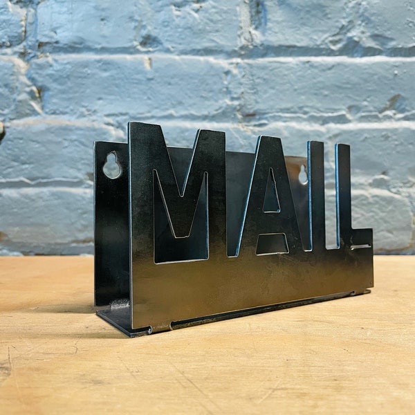 Customizable Metal Mail Organizer, Desk Organizer, Home Office Organizer, Desk Decor, Metal Mail Holder, Office Gift, Entryway Organizer