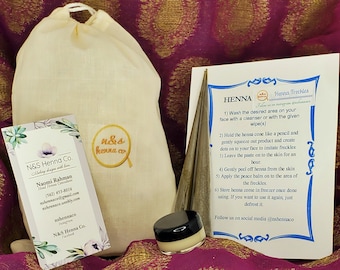 Organic Henna Freckles Kit
