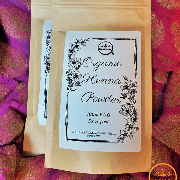 100% Natural Organic Henna Powder (100 grams)