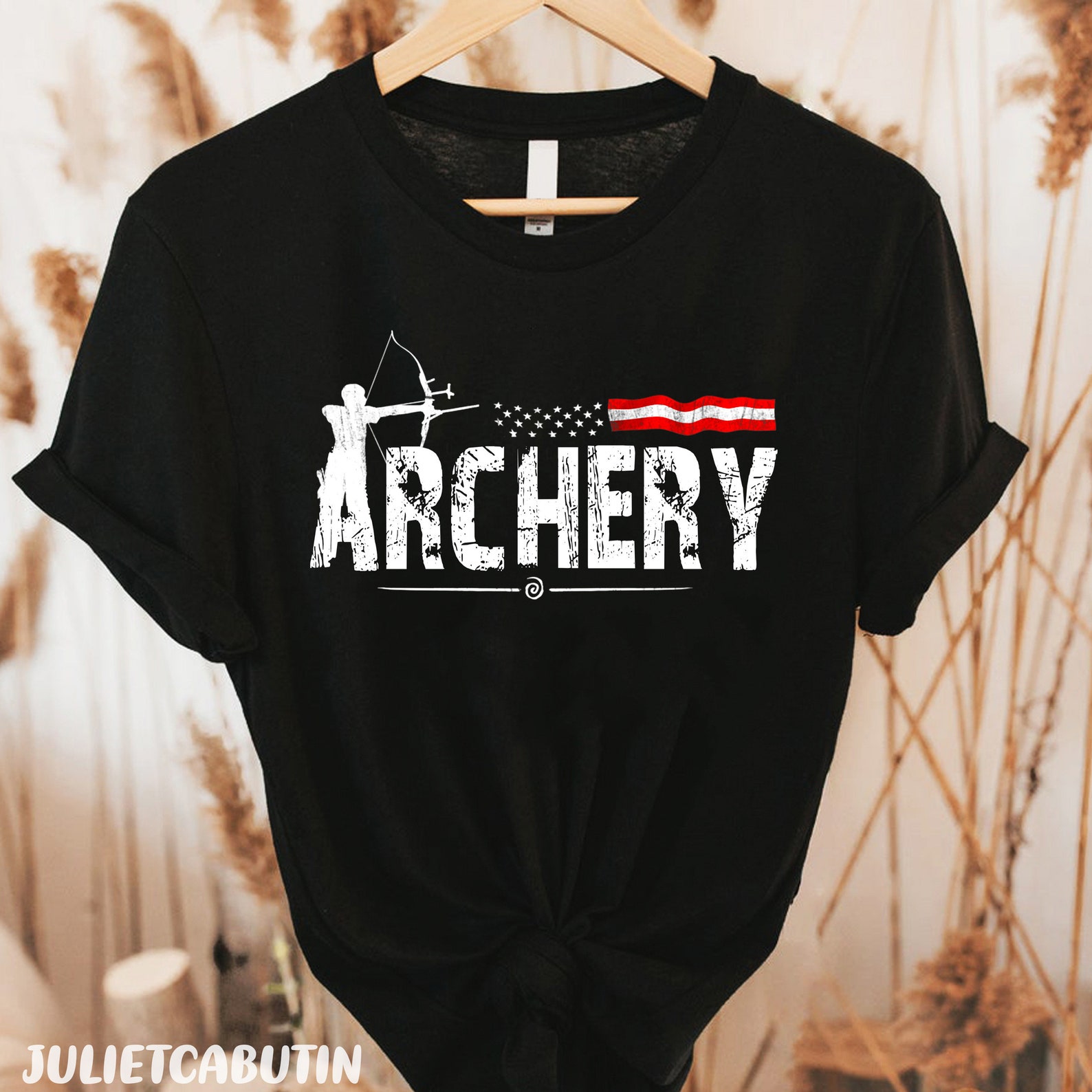 Archery Lover Usa Flag Vintage GruntStyle Shirts For Men Etsy