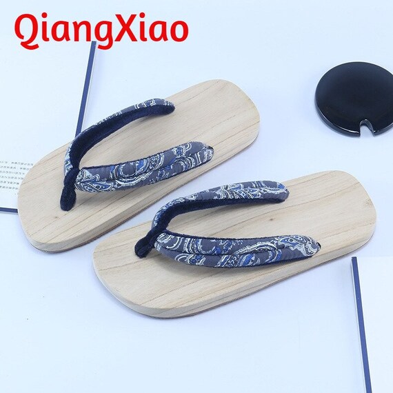 japanese wooden slippers