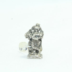 Traditional  Solid SILVER India Jain God Krishna Figure Statue