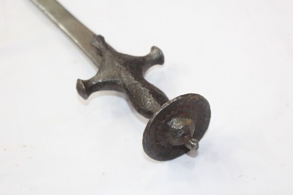 茶道具　古鉄　鶴頭火箸　時代箱付　V　R7389 kobijutsuhisada_ha2103