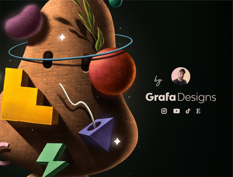 Hair & Texture Brushes for Procreate Etsy