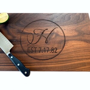 Personalized Cutting Board,Engraved Cutting Board,Kitchen Gift,Housewarming Gift,Engraved Board,Anniversary Gift,Wedding Gift,Charcuterie