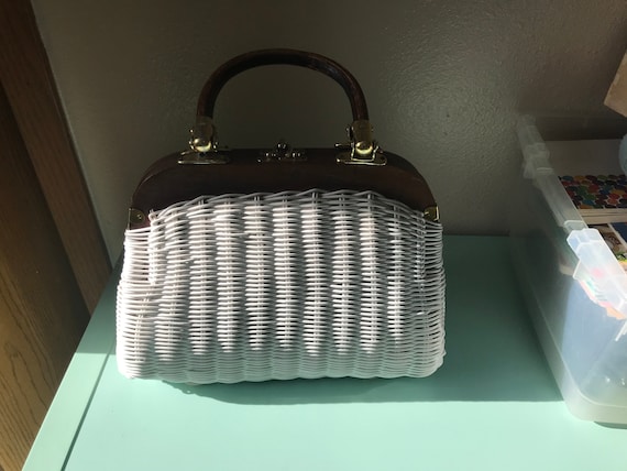 White Vintage Handbag